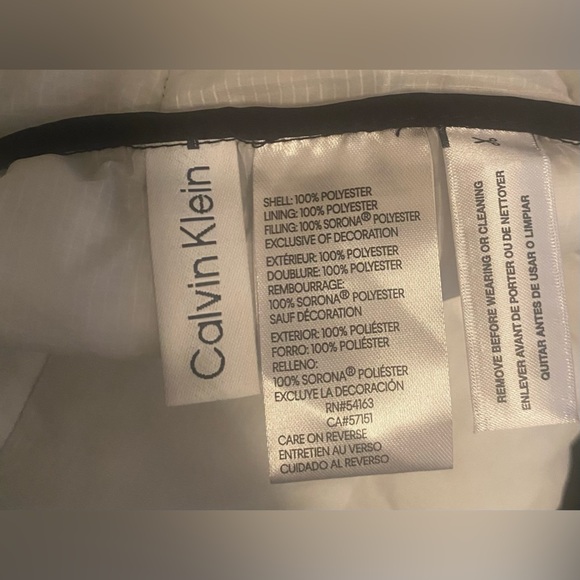 Calvin Klein Insulated Puffer Coat/Vest NWT - Picture 5 of 7